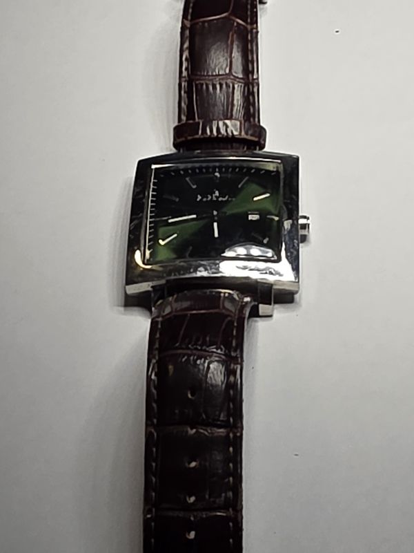 Puredial Square Legacy 1860&#39;s style mens designer watch
