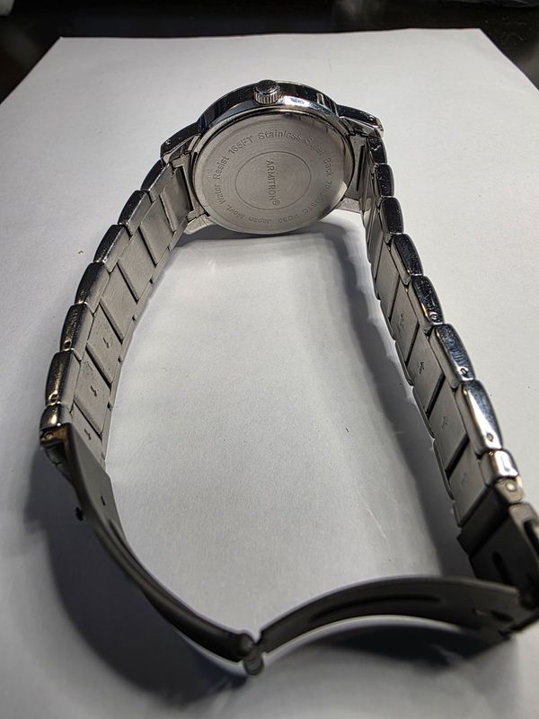Armitron Mens Watch 20/4935tc pre owned