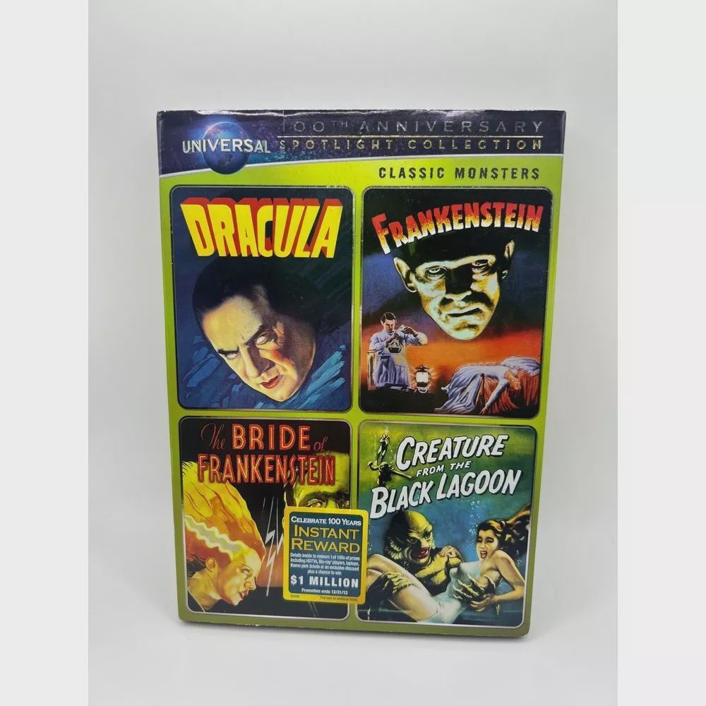 Universal Classic Monsters 100th Anniversary DVD Box SEALED Frankenstein Dracula