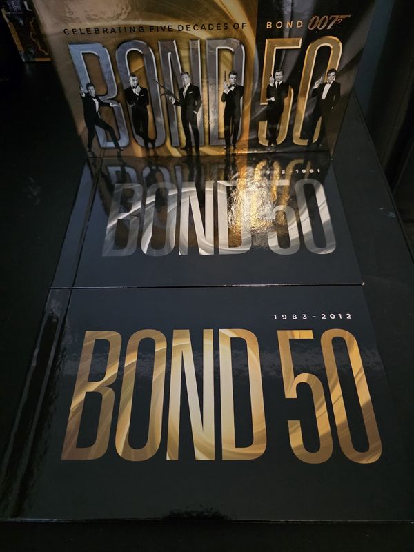 Bond 50: Celebrating Five Decades of Bond 007 DVD 23-Disc Set *Free Fast pre owned LIKE NEW