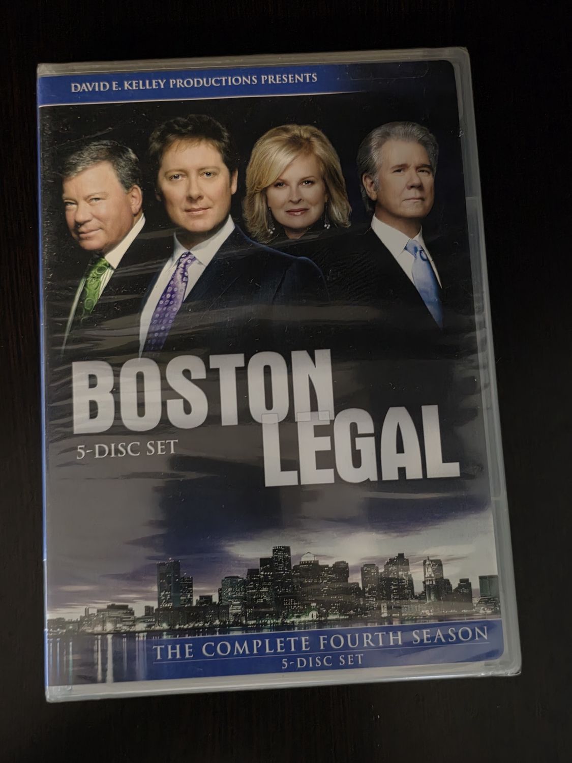 Boston Legal Fourth Season 4 (DVD Region 1, 5-Disc Set) *NEW, Sealed