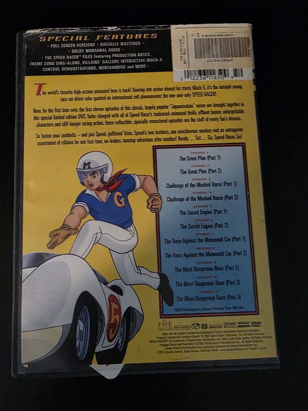 Speed Racer - Collectors Edition (DVD, 2003) pre owned