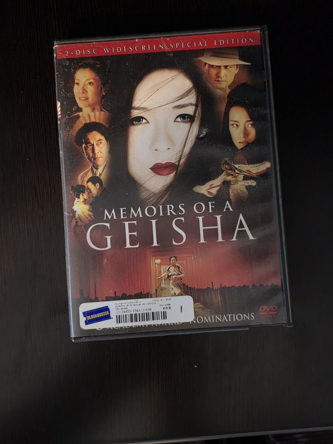 Memoirs of a Geisha (DVD, 2006, 2-Disc Set, Widescreen *OR FullScreen)