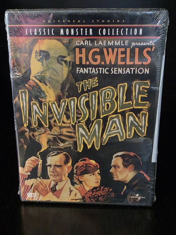 THE INVISIBLE MAN - CLASSIC MONSTER COLLECTION DVD MOVIE NEW