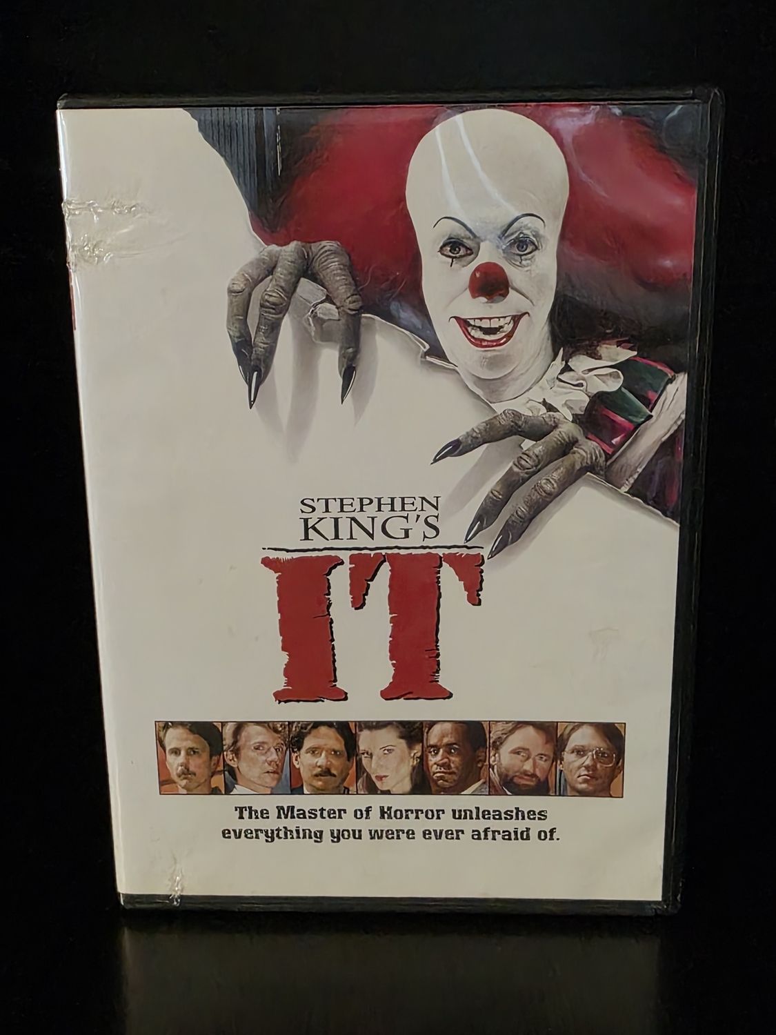 Stephen King&#39;s IT 1990 DVD 2010  Pennywise John Ritter Tim Curry pre owned