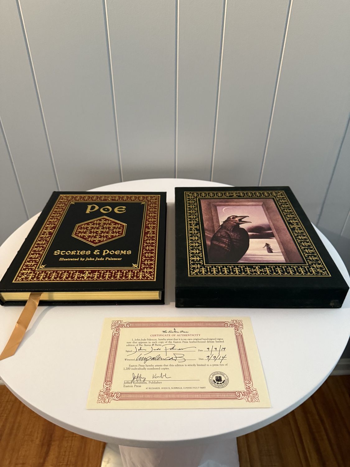 Easton Press Limited Edition Poe Stories &amp; Poems Signed Edition