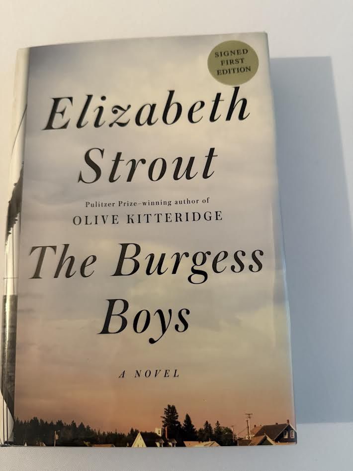 Elizabeth Strout First Edition Signed Copy of The Burgess Boys Novel