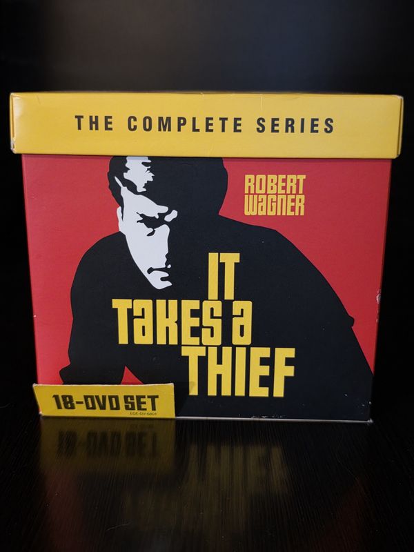 It Takes A Thief Complete Series 18 DVD Set 2011 From 1968-70 TV Series Box