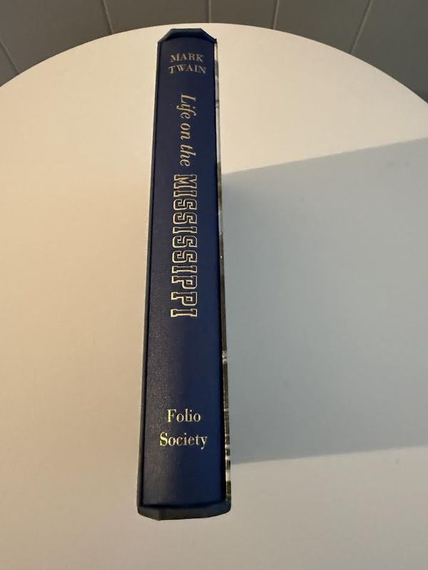 Folio Society Life on the Mississippi by Mark Twain with slip cover