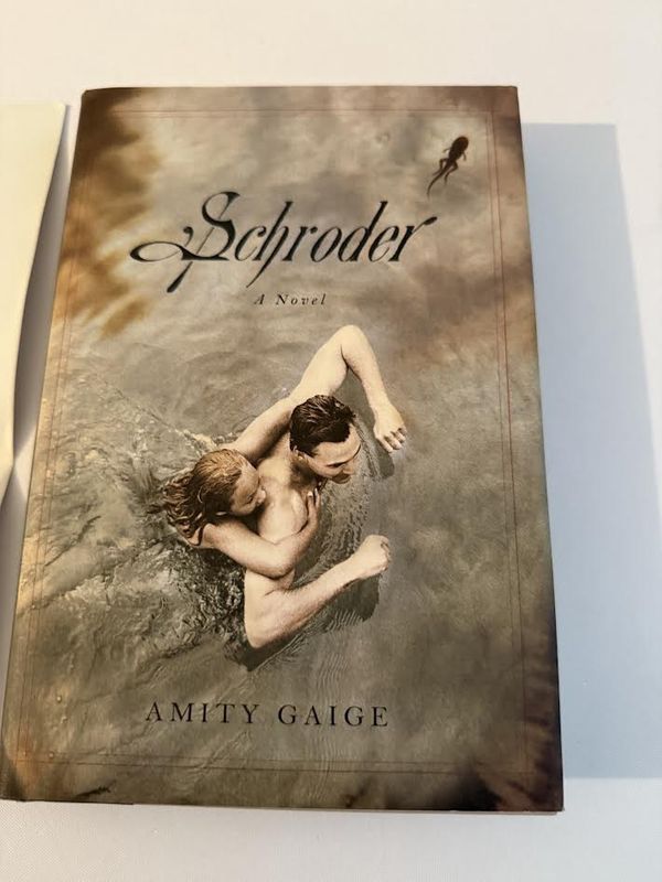 Schroder Novel Signed Copy by Amity Gaige