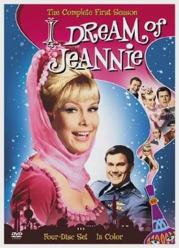 I DREAM OF JEANNIE - Complete First 1 One Season IN COLOR DVD pre owned