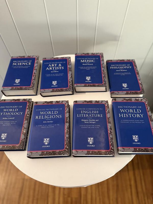 Oxford University Press 8 Volume Dictionary Collection 2006