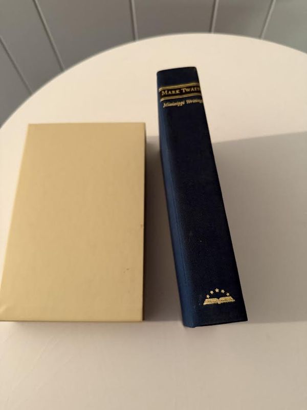 Mark Twain Mississippi Writings Novel with Slip Case