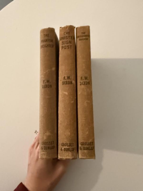 FW Dixon set of 3 Books  Grosset and Dunlap Inc