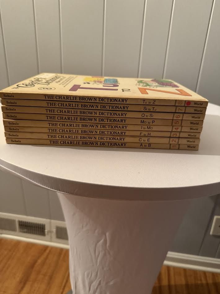 Vintage The Charlie Brown Dictionary Set World A to Z
