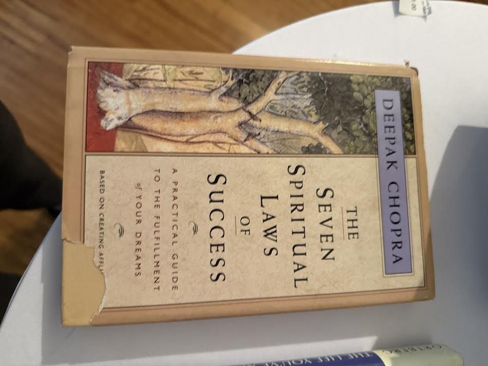 The Seven Spiritual Laws of Success Book by Deepak Chopra
