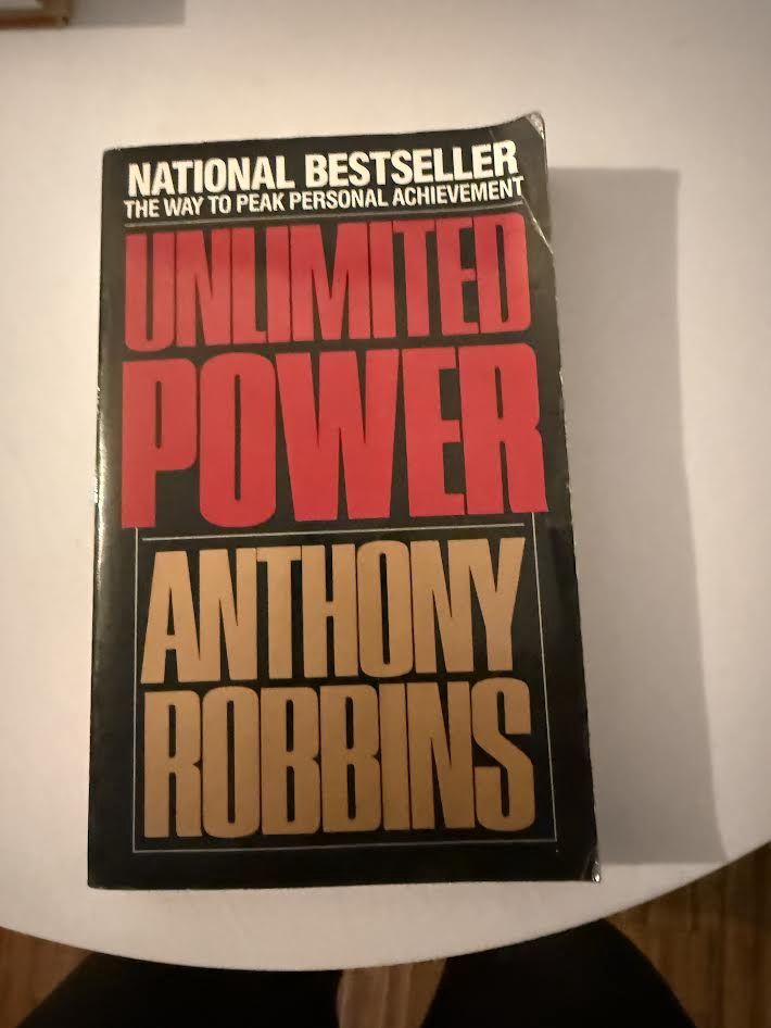 Unlimited Power National Bestseller Book The Way to Peak Personal Achievement by Anthony Robbins