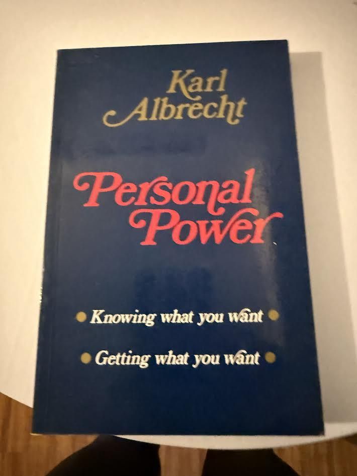 Personal Power Book by Karl Albrecht