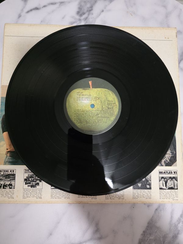 THE BEATLES - Help! - Vinyl LP Capitol Records MAS-2386 Per Owned