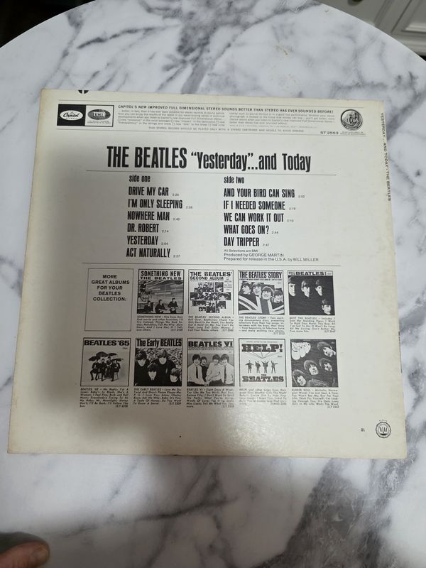 The Beatles-Yesterday And Today-Capitol Records-ST 2553-Stereo Pre Owned