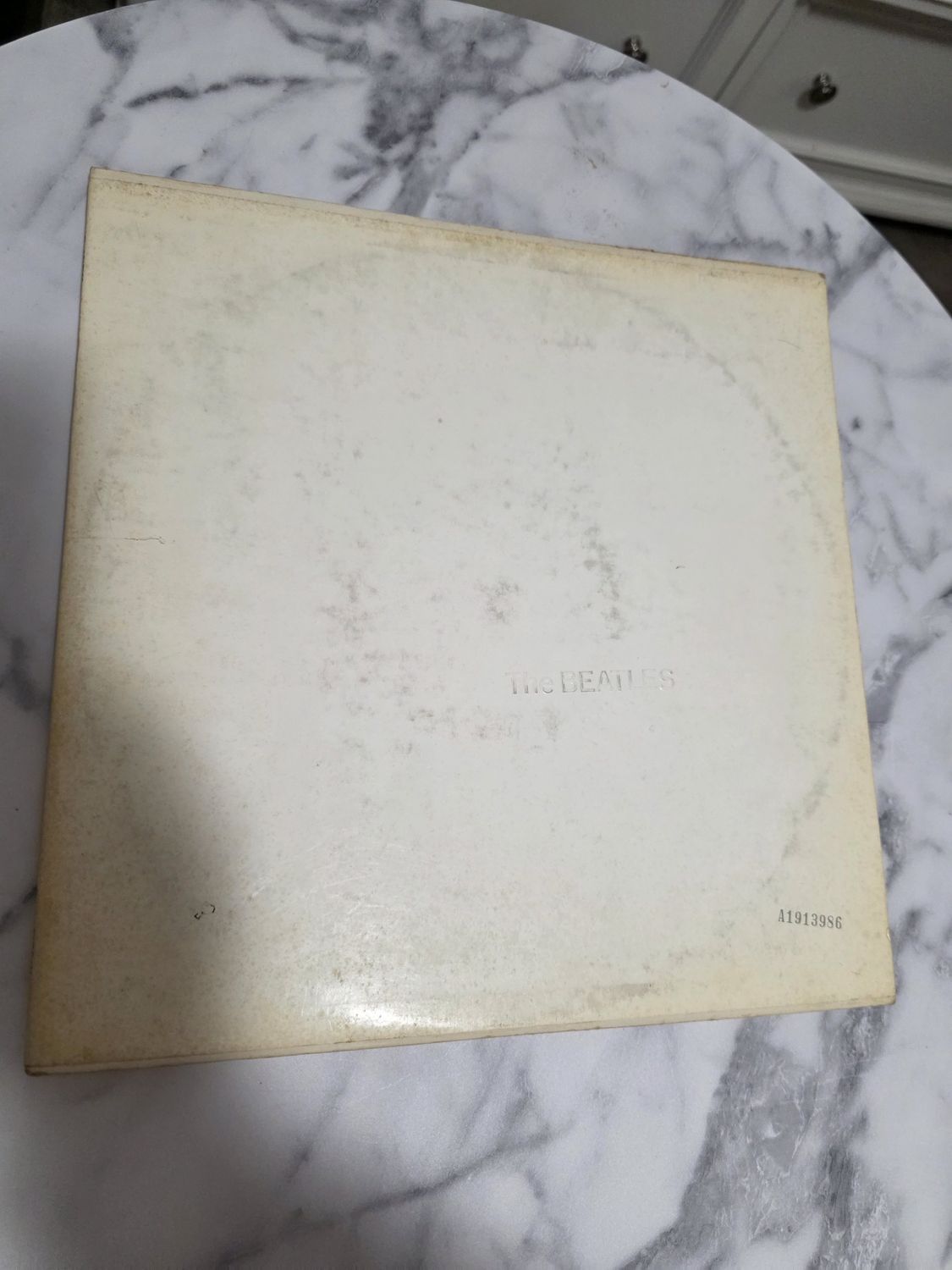Rare Original Beatles 1968 The White Album Vinyl With Serial Number + 4 Pictures pre owned A1913986