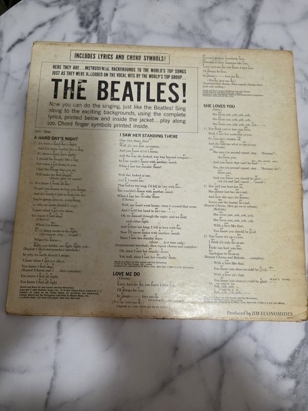 Sing A Song W/The Beatles PRE OWNED VINYL