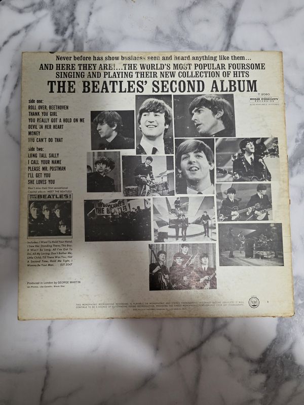 The Beatles’ Second Album – Capitol ST 2080 Stereo Vinyl LP – Original Cover PRE OWNED