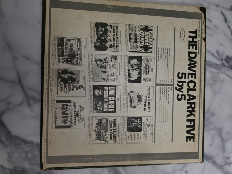 The Dave Clark Five – 5 By 5 - 1967 - Epic LN 24236 Vinyl LP VG+/VG PRE OWNED