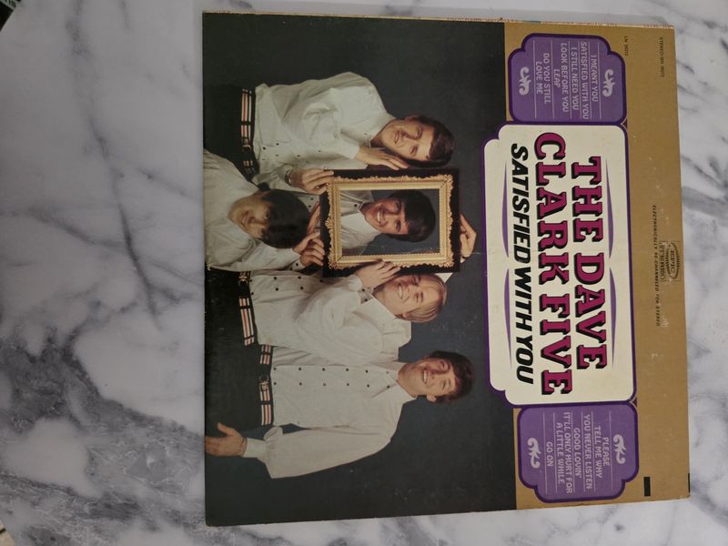 The Dave Clark Five - Satisfied With You (LP, Vinyl, Mono) 1966 Very Good PRE OWNED
