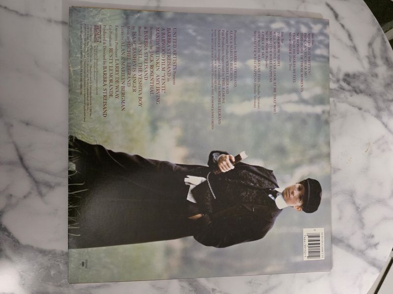 Barbra Streisand – Yentl (Soundtrack) 1983 Columbia JS 39152 Vinyl LP EX/VG PRE OWNED