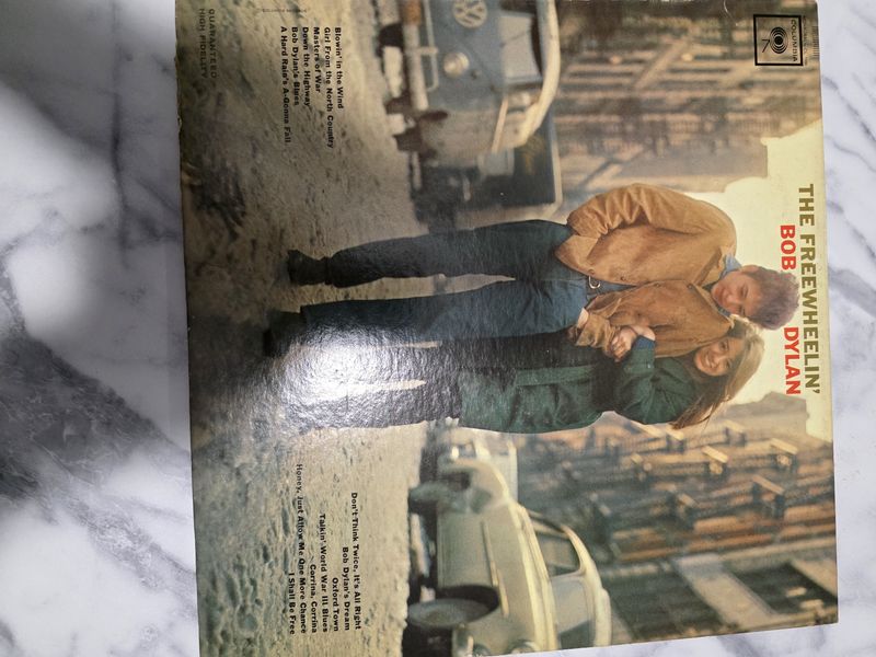 The Freewheelin&#39; Bob Dylan Mono Vinyl LP 2 Eye Label Columbia Records CL 1986 PRE OWNED