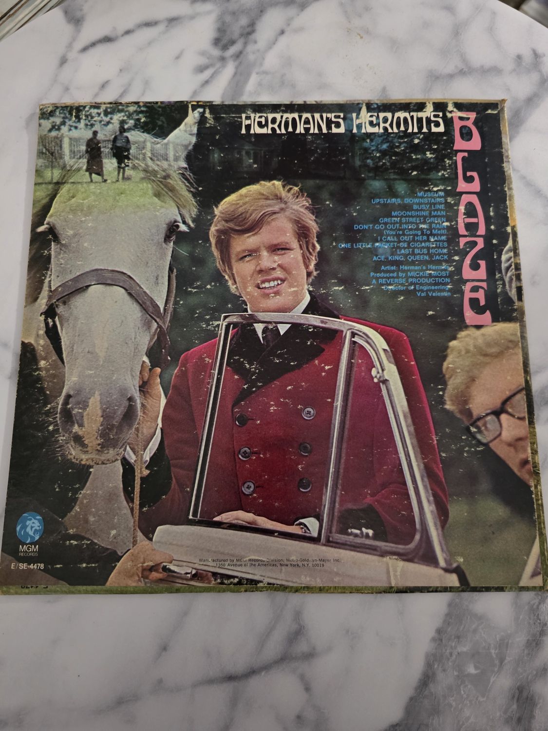 Hermans Hermits Vinyl LP Blaze 1967 PRE OWNED