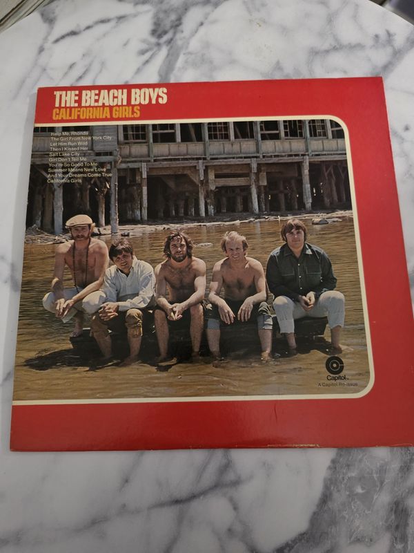 The Beach Boys California Girls LP Vinyl Record Album Error Cover Rare LEFT SIDE OPENING PRE OWNED
