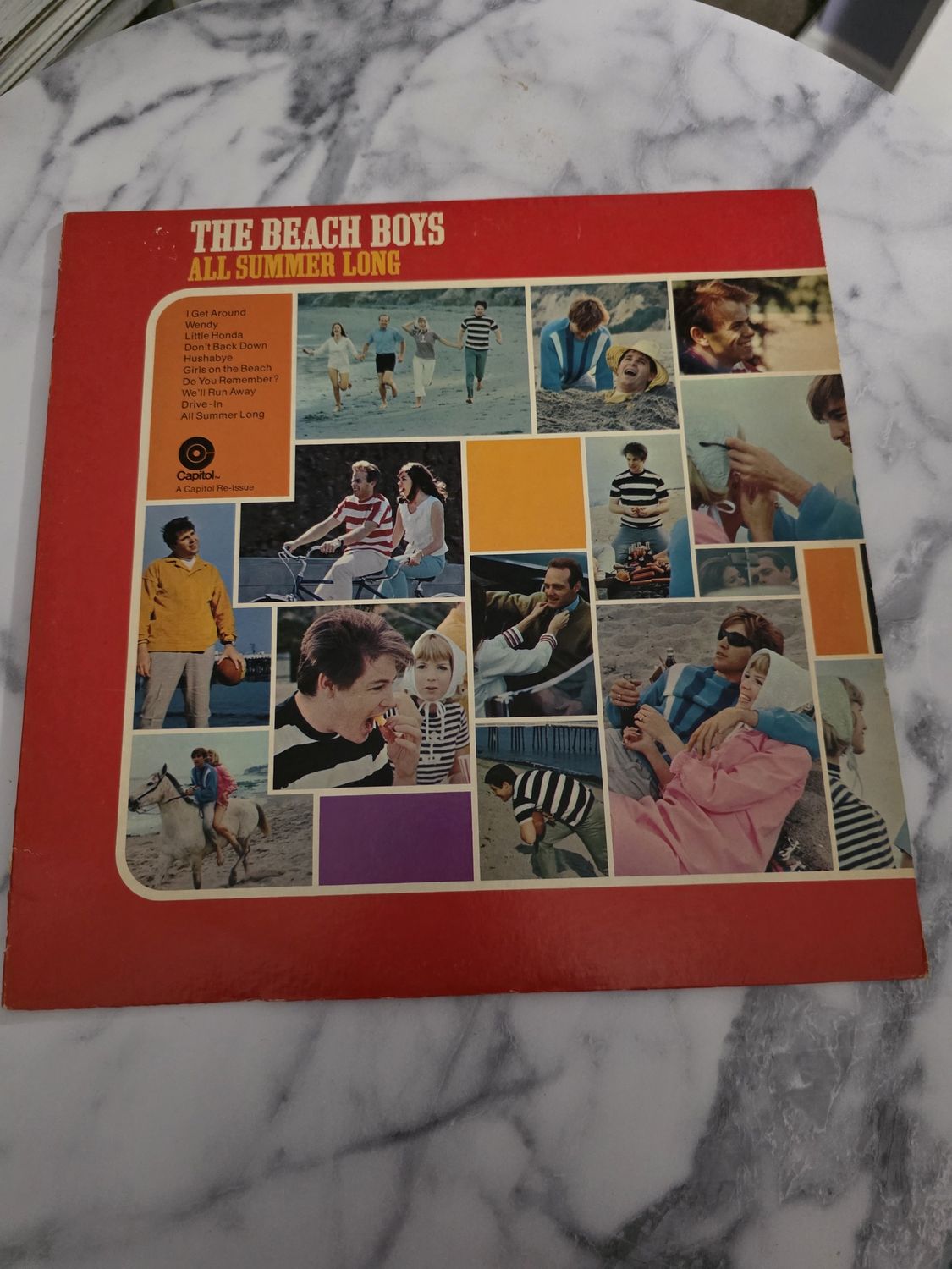 The Beach Boys LP- All Summer Long- 1970 PRE OWNED