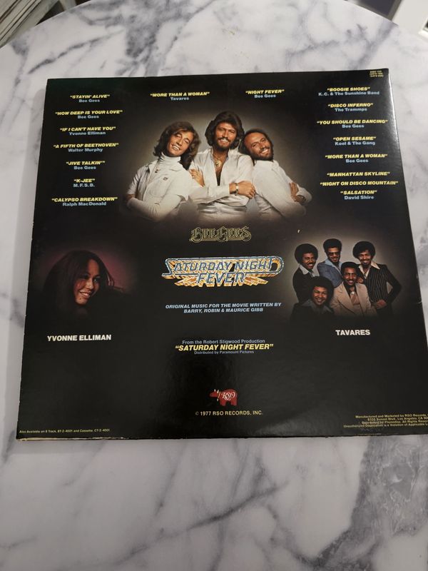 Saturday Night Fever (Original Movie Sound Track)-Vinyl LP-1977 PRE OWNED