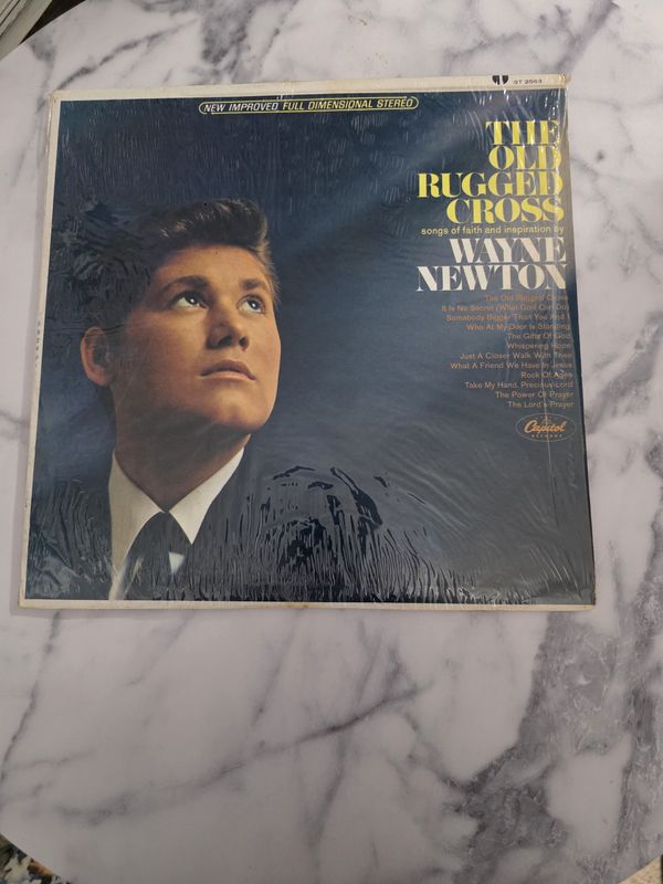 WAYNE NEWTON - The Old Rugged Cross - Capitol ST-2563 - LP Vinyl Record PRE OWNED