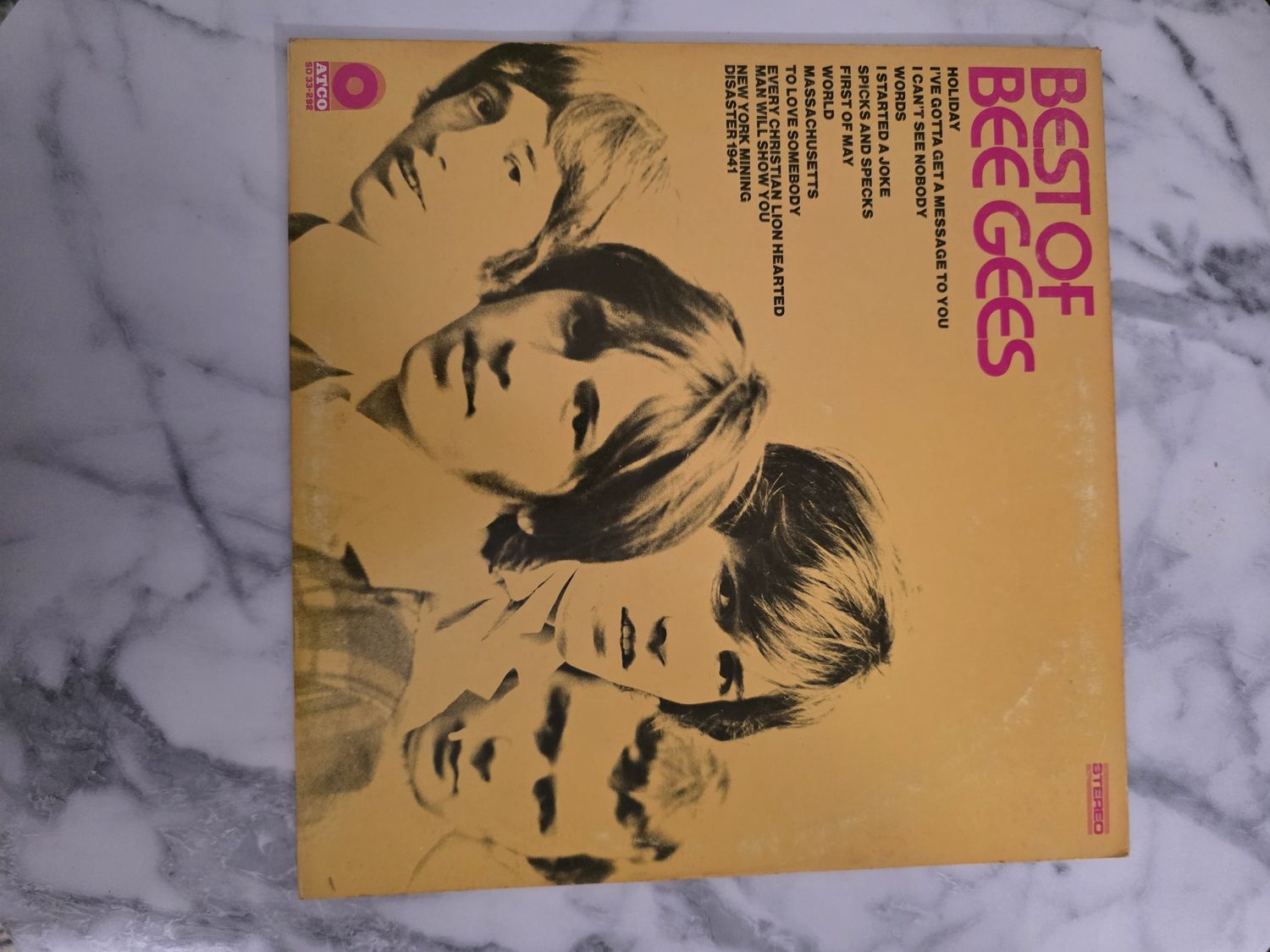 1969 Vinyl LP- Bee Gees - Best Of The Bee Gees - 12&quot; Vinyl Album SD 33-292 PRE OWNED