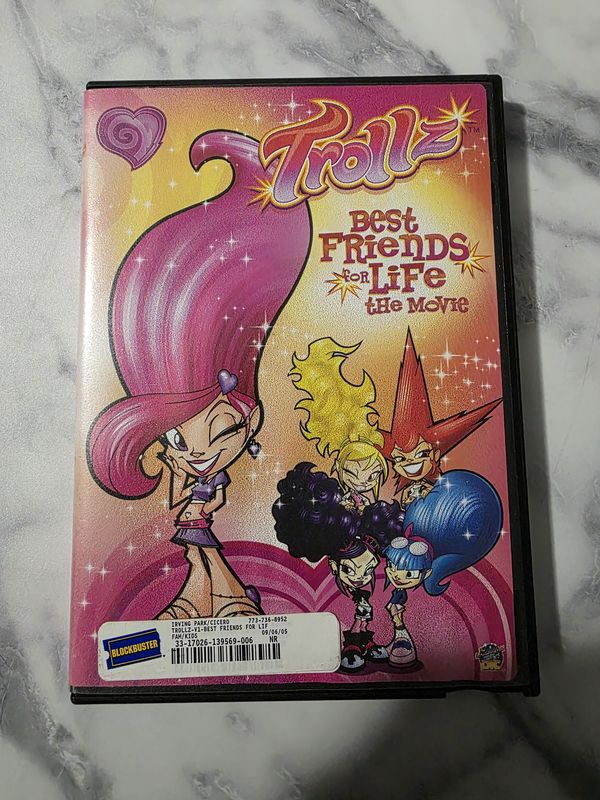 Trollz Best Friends for Life The Movie (DVD, 2005) Full Screen  Very Good DVD PRE OWNED