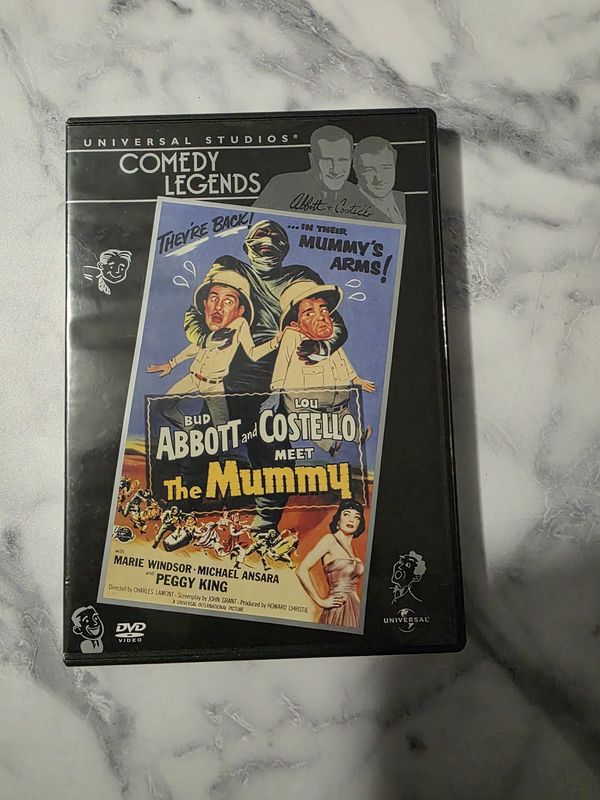 DVD Abbott and Costello Meet the Mummy Universal Studios Comedy Legends PRE OWNED