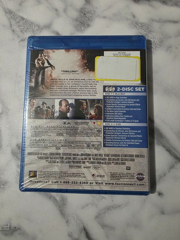 Die Hard With a Vengeance (Blu-ray) Bruce Willis New Sealed new