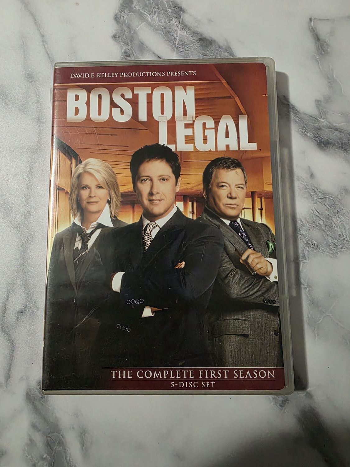 Boston Legal: the Complete First Season (DVD, 2004) PRE OWNED