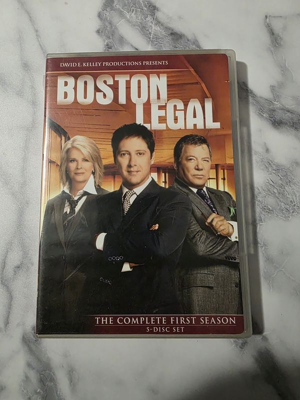 Boston Legal: the Complete First Season (DVD, 2004) PRE OWNED