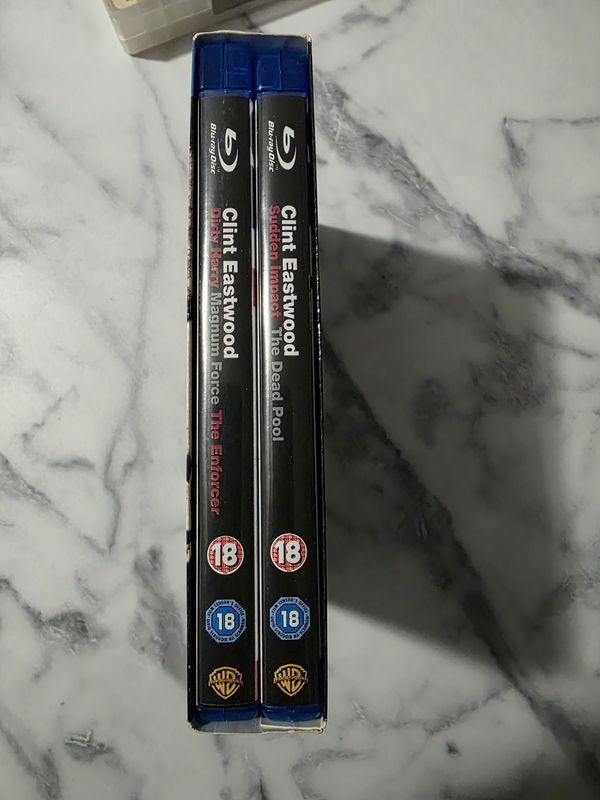Dirty Harry Collection Blu-ray Clint Eastwood PRE OWNED DVD