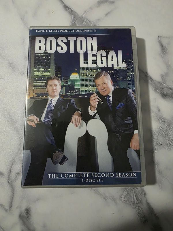 Boston Legal: the Complete Second Season (DVD, 2005) PRE OWNED