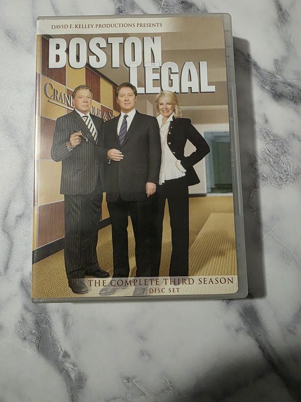 Boston Legal: the Complete Third Season (DVD, 2006) PRE OWNED