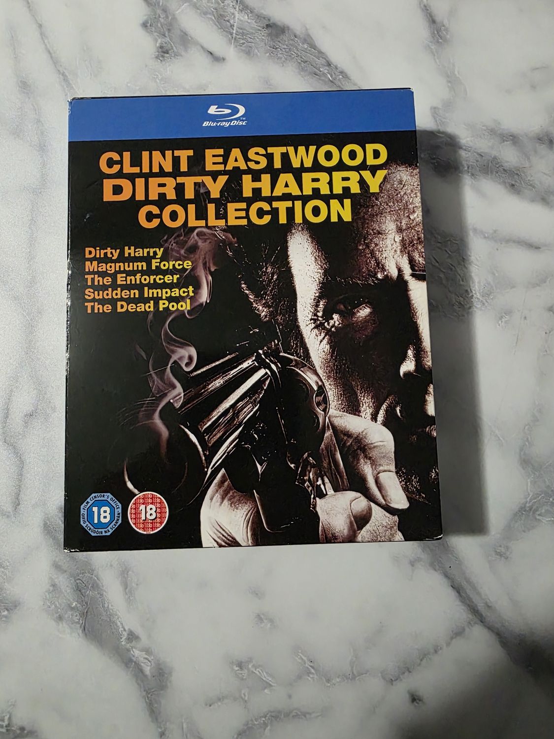 Dirty Harry Collection Blu-ray Clint Eastwood PRE OWNED DVD