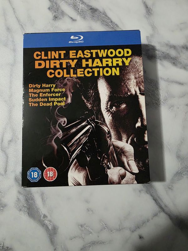 Dirty Harry Collection Blu-ray Clint Eastwood PRE OWNED DVD