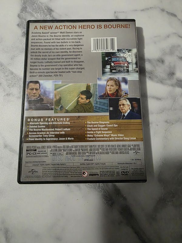 The Bourne Identity PRE OWNED