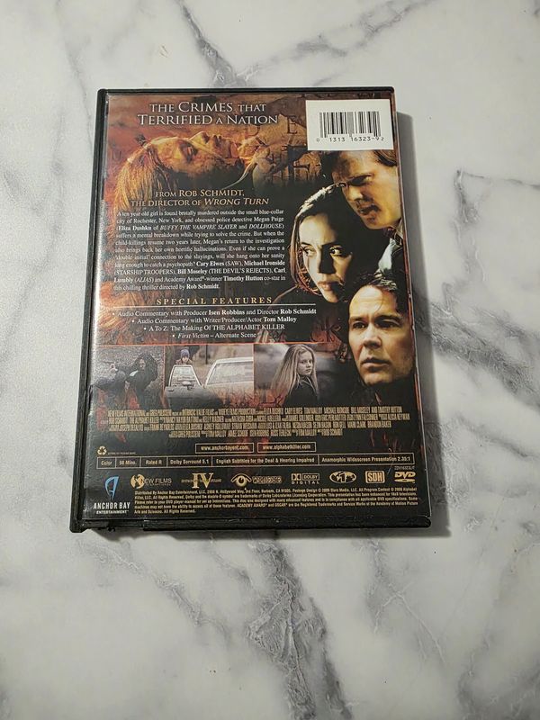 The Alphabet Killer DVD PRE OWNED