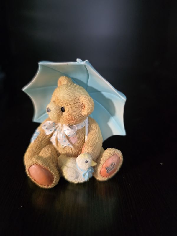 Cherished Teddies ALAN – APRIL #914789 Vintage 1993 PRE OWNED